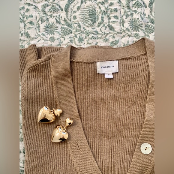 SONG OF STYLE Brown Knit Dress - Picture 2 of 6